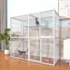 Large pet cage  large cat house  cheap  2 layers pet cage  cat villa