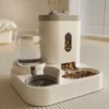 sg-11134201-82603-ml56i3hnqmmab7.webp 1.4L Cat Automatic Feeder and Water Dispenser 2 in 1 with Removable Stainless Steel Bowl
