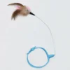 sg-11134201-82606-ml6kbvca8xz40e.webp Head mounted cat teaser toy that hangs around your neck easily freeing your hands with a bendable rod