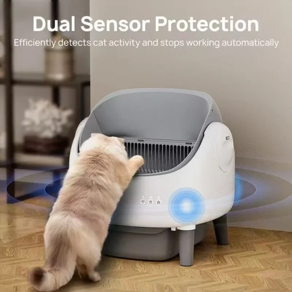 sg-11134201-82607-mldc66aqwtms31.webp Extra Large Capacity Automatic Self Cleaning Cat Litter Box
