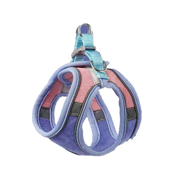 sg-11134201-8260i-ml7y1d2bkpad6c.webp Anti Escape Vest Style Cat Harness Leash for Kittens Safety Buckle Reflective Pet Walking Strap