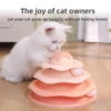sg-11134201-8261d-mlc9g9276pz81b.webp Cat Tower Ball Rotating Ball Toy Multi Layer Cat Ball Toy Cat Teaser Random Color
