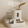 sg-11134201-8261n-ml56i4wsbfnn89.webp 1.4L Cat Automatic Feeder and Water Dispenser 2 in 1 with Removable Stainless Steel Bowl