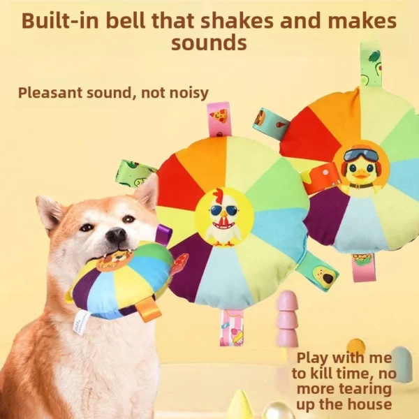 sg-11134201-8261q-mlimfl1go9381b.webp Training dog specific sound frisbee toy pet plush toy interactive dog cat frisbee grinding teeth bite resistant