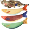 Fish shaped cat toy   Catnip fish shaped cat toy   Soft bite toy
