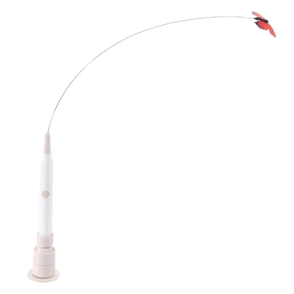 sg-11134201-82630-ml9qd2w781dv21.webp Cat Teasing Toy Interactive Butterfly Toy Removable Feather Cat Wand